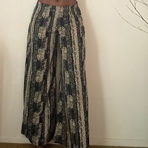 Vintage Oversized Wide Leg Palazzo Pants